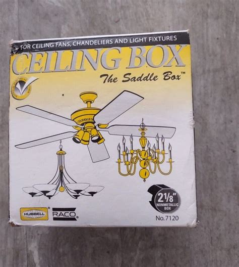 raco 7120 ceiling fan box